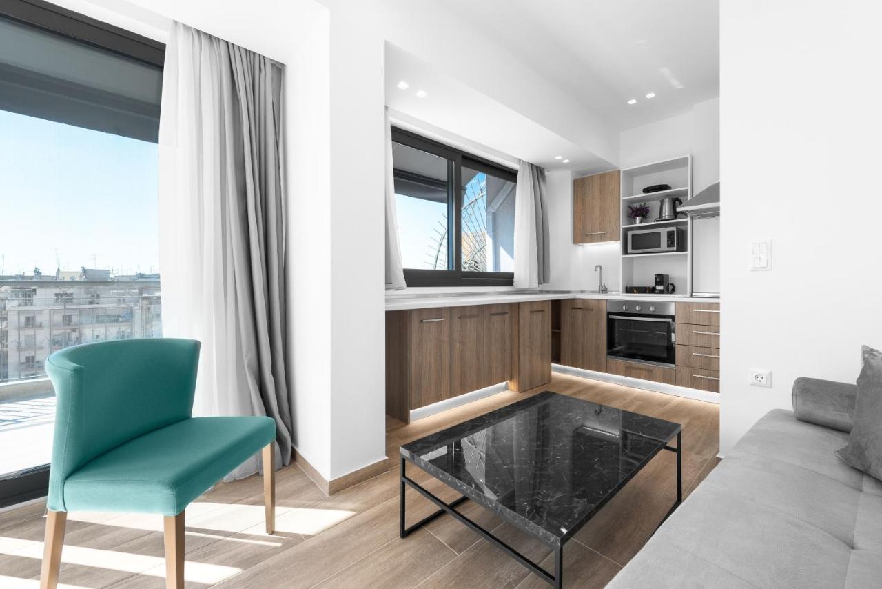 テッサロニキPenthouse Level 8, Nilie Hospitality Mgmtアパートメント エクステリア 写真