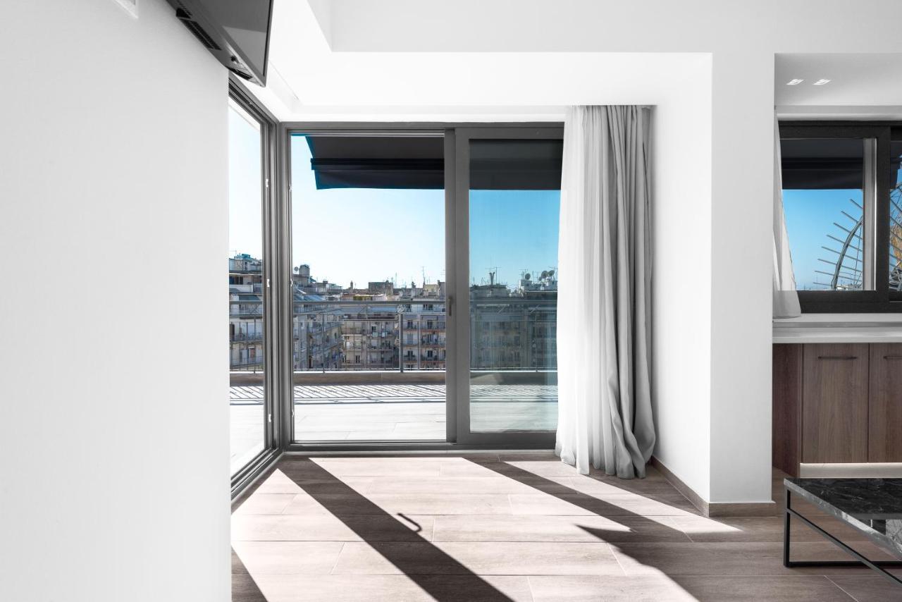 テッサロニキPenthouse Level 8, Nilie Hospitality Mgmtアパートメント エクステリア 写真